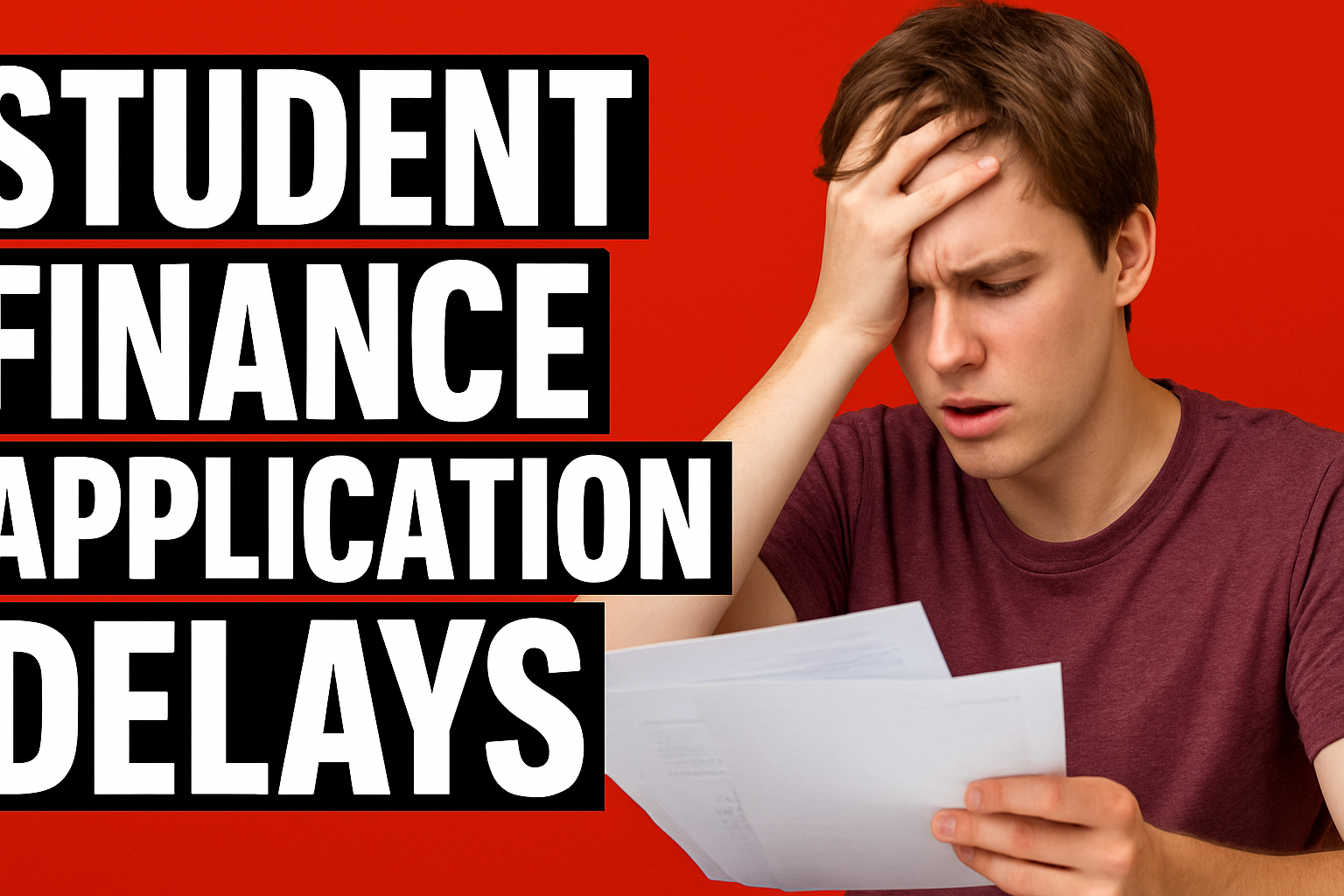 Student Finance Application Delays