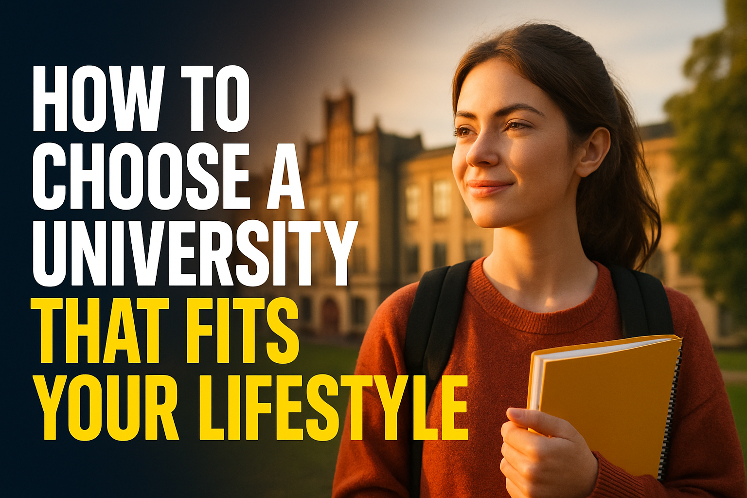 Choosing a university that fits your lifestyle