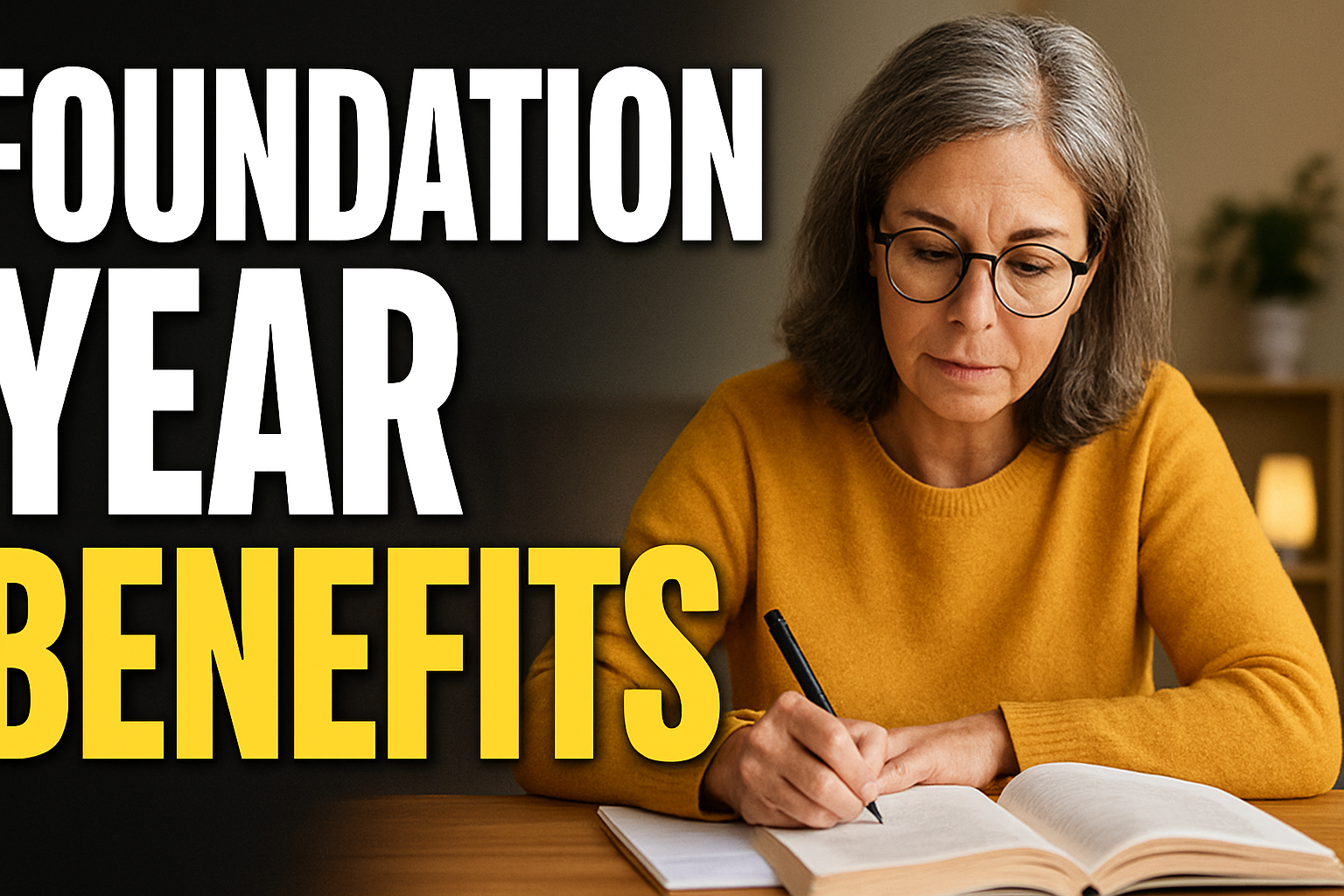 Foundation Year Benefits