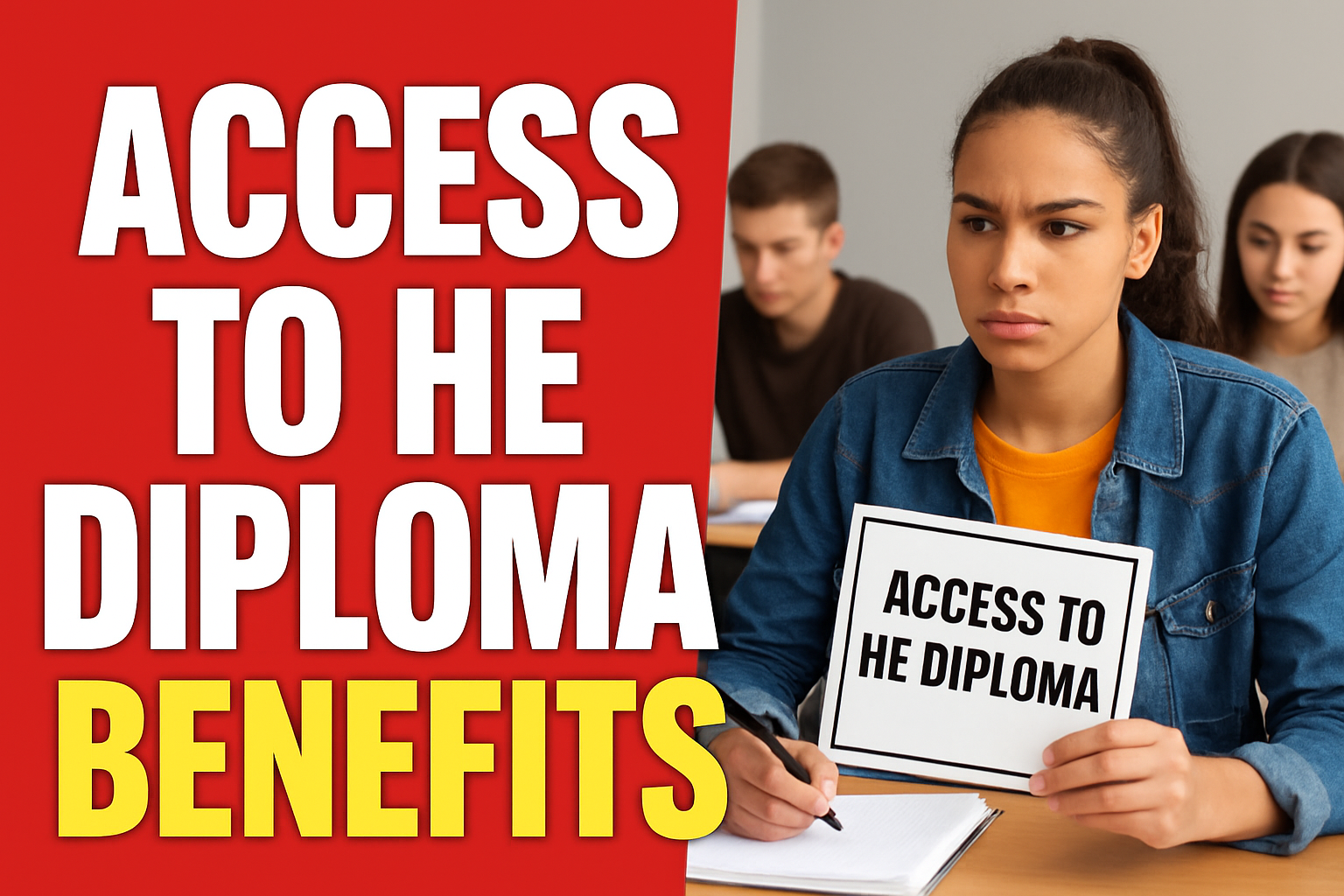 Access to HE Diploma Benefits