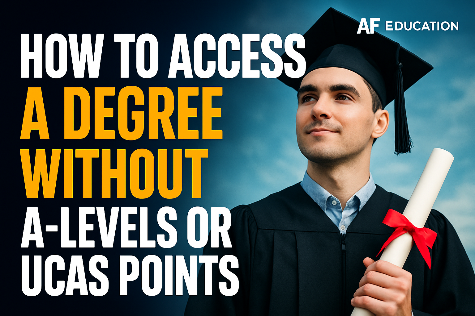 Accessing Higher Education Without Traditional Qualifications