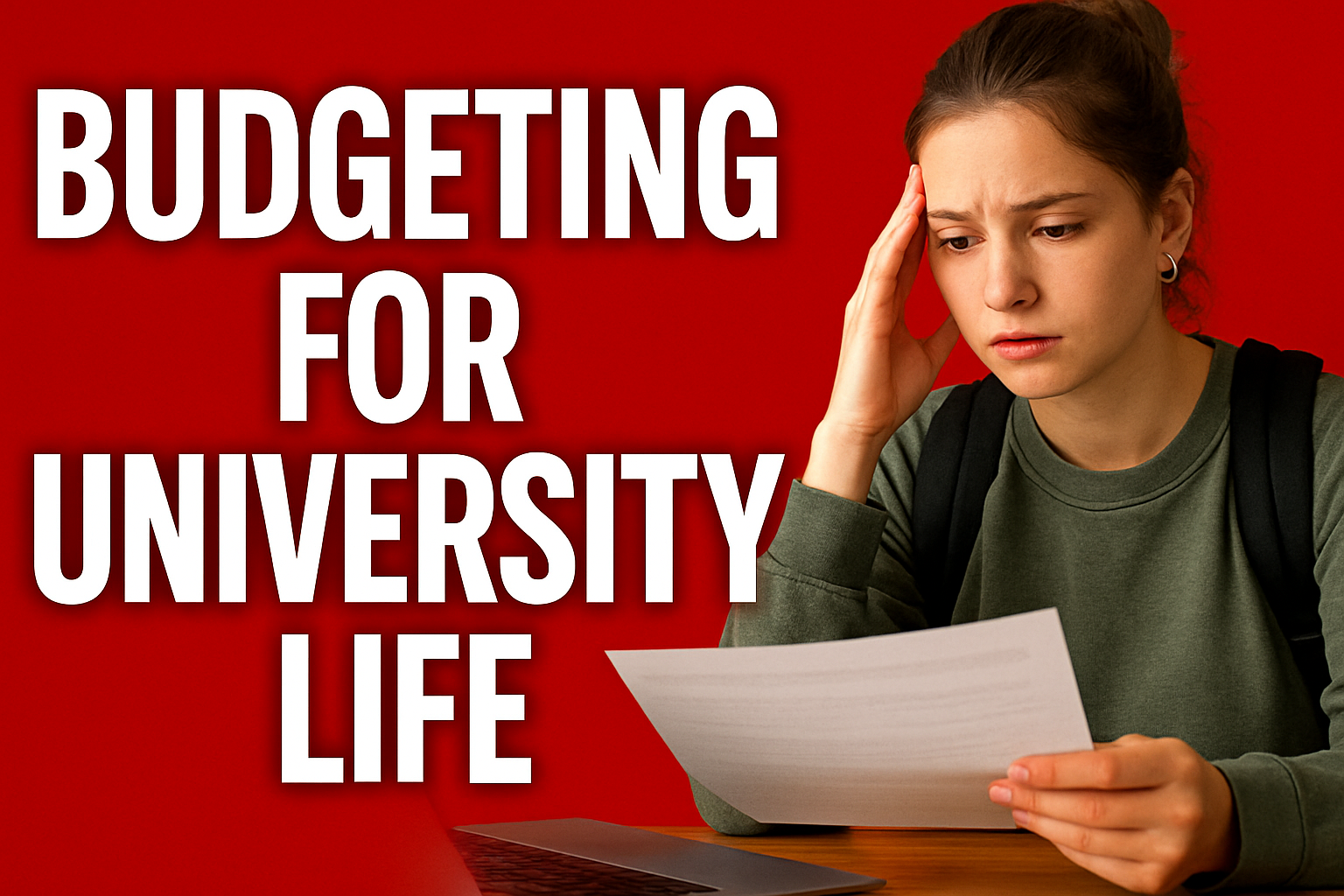 Budgeting for university life