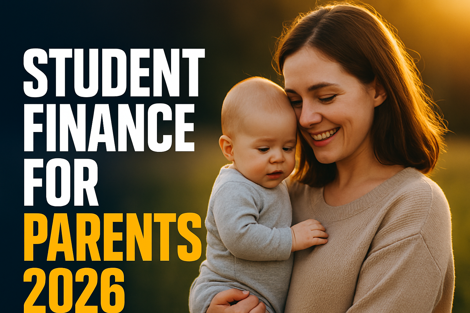 Student finance for parents in 2026