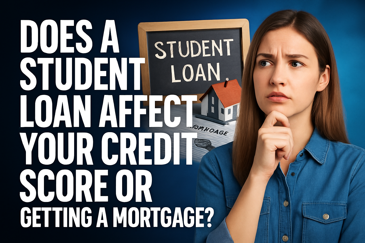 Student loan and mortgage impact explained