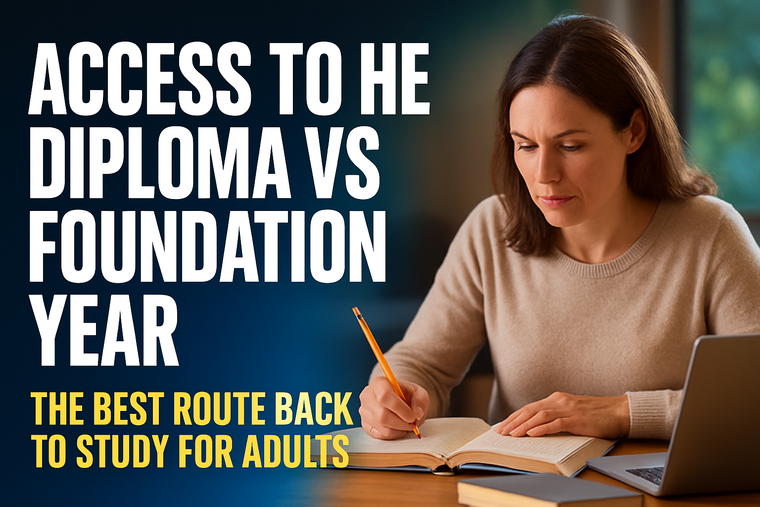 Access to HE Diploma vs Foundation Year
