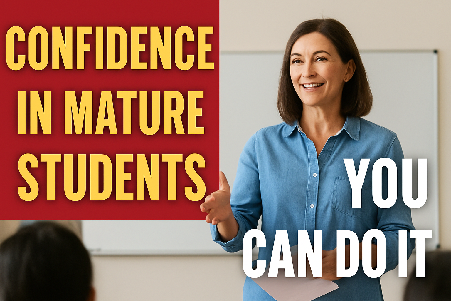 Confidence in mature students