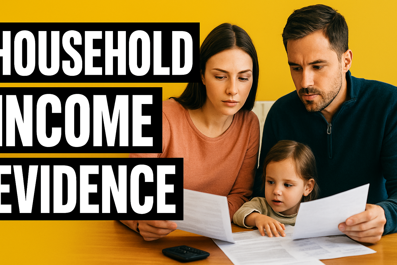 Household Income Evidence