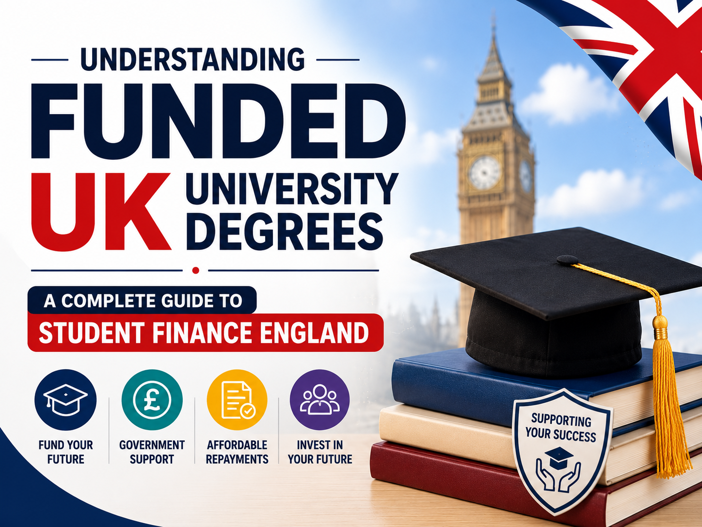 Understanding Funded UK University Degrees:   A Complete Guide to Student Finance England