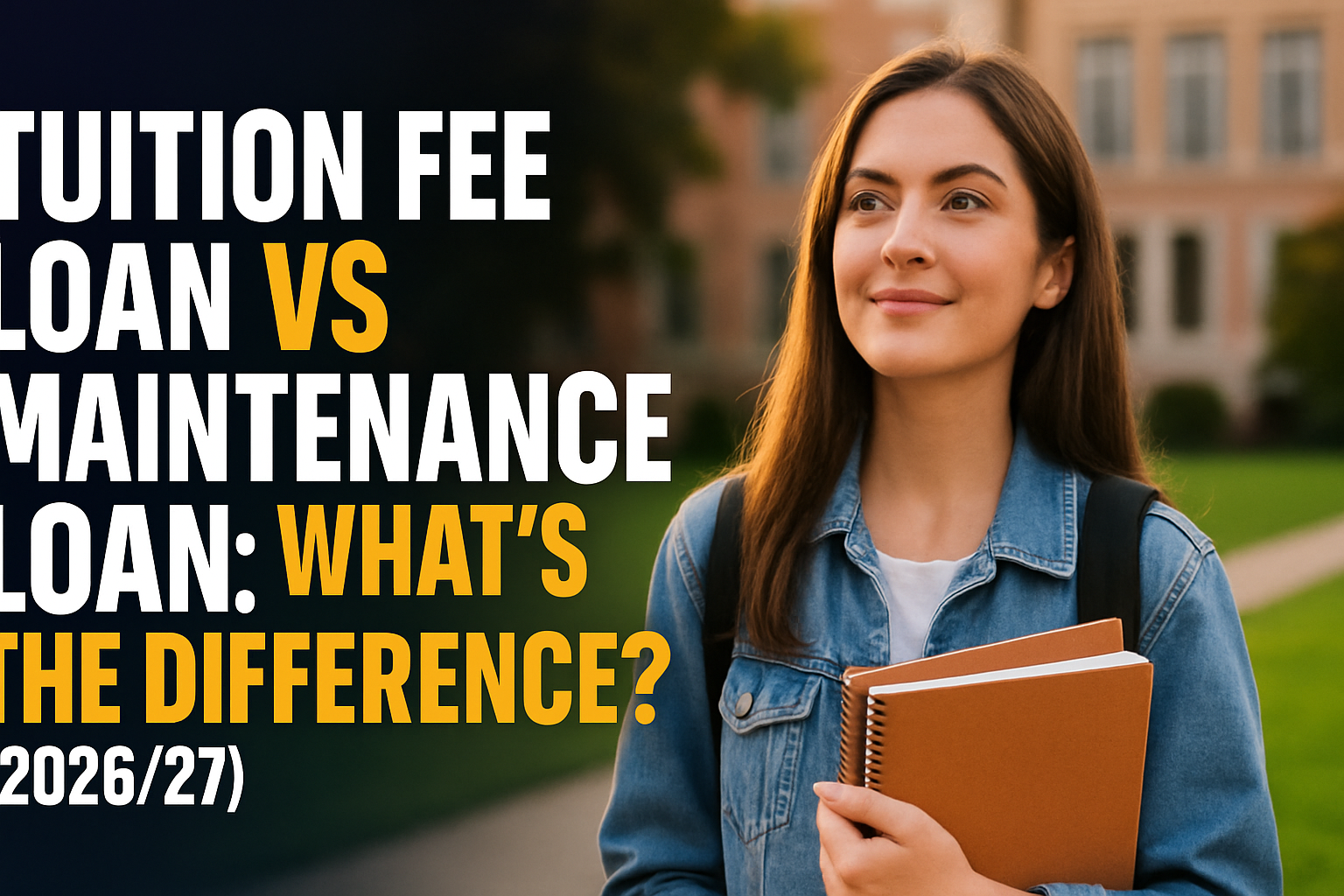 Tuition Fee Loan vs Maintenance Loan: What’s the Difference? (2026/27)